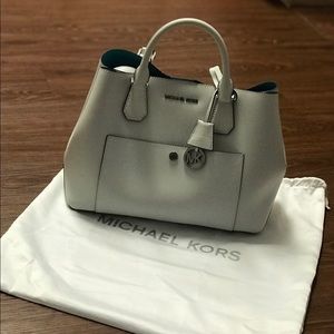 Michael Kors Greenwich Saffiano Leather Bag